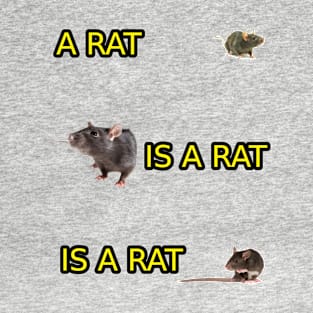 A Rat Is a Rat Is A Rat T-Shirt